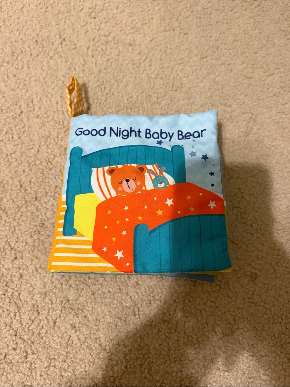 Good Night Baby Bear Baby Interactive Soft Book by Bebe Mondo